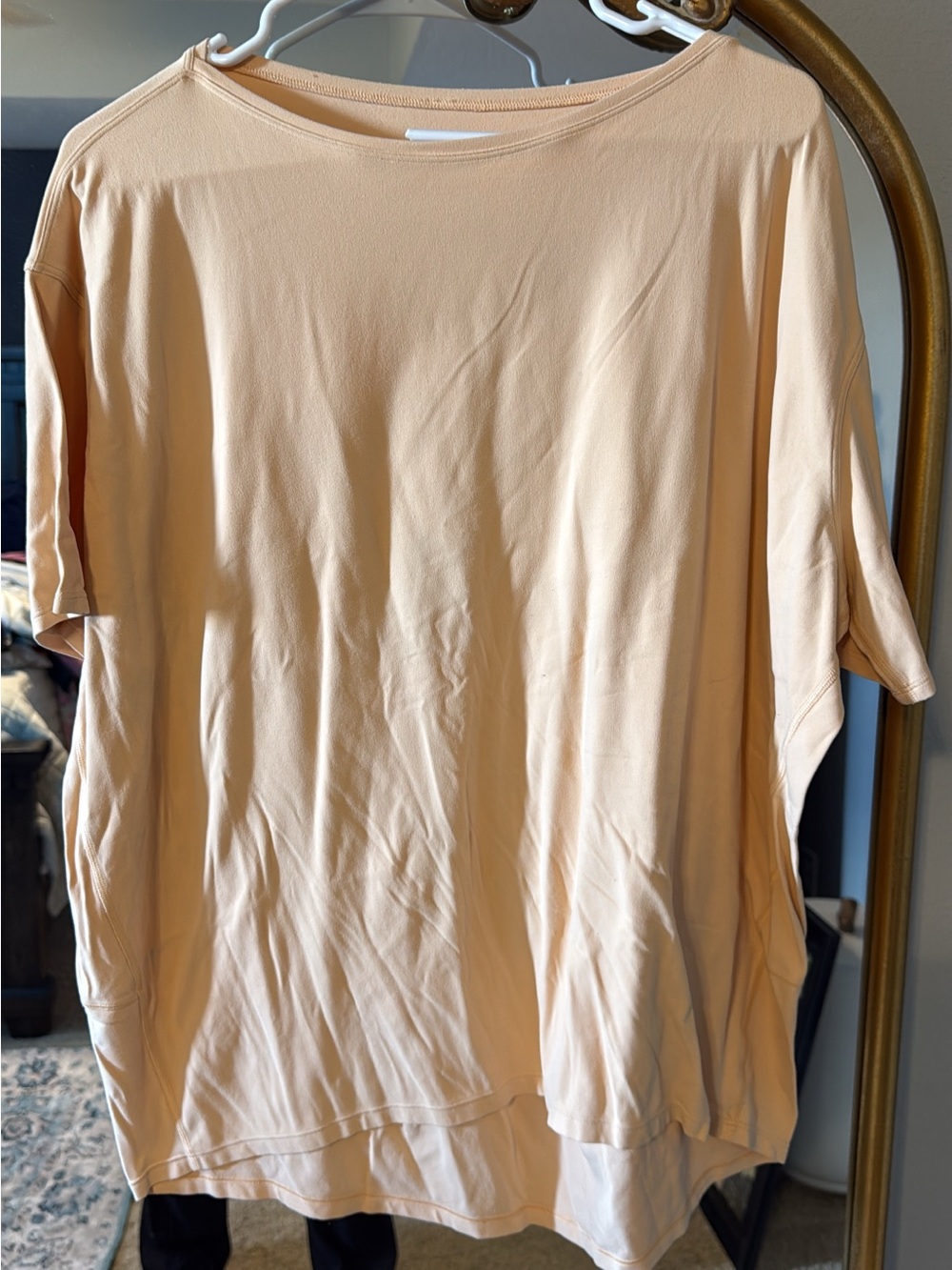 lululemon athletica Short Sleeve Tee in Pale Peach